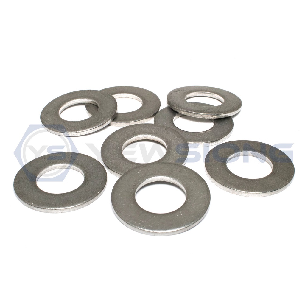 DIN 125A Stainless Steel 304 Flat Washers (M2 M2.5 M3 M4 M5 M6 M8 M10 ...