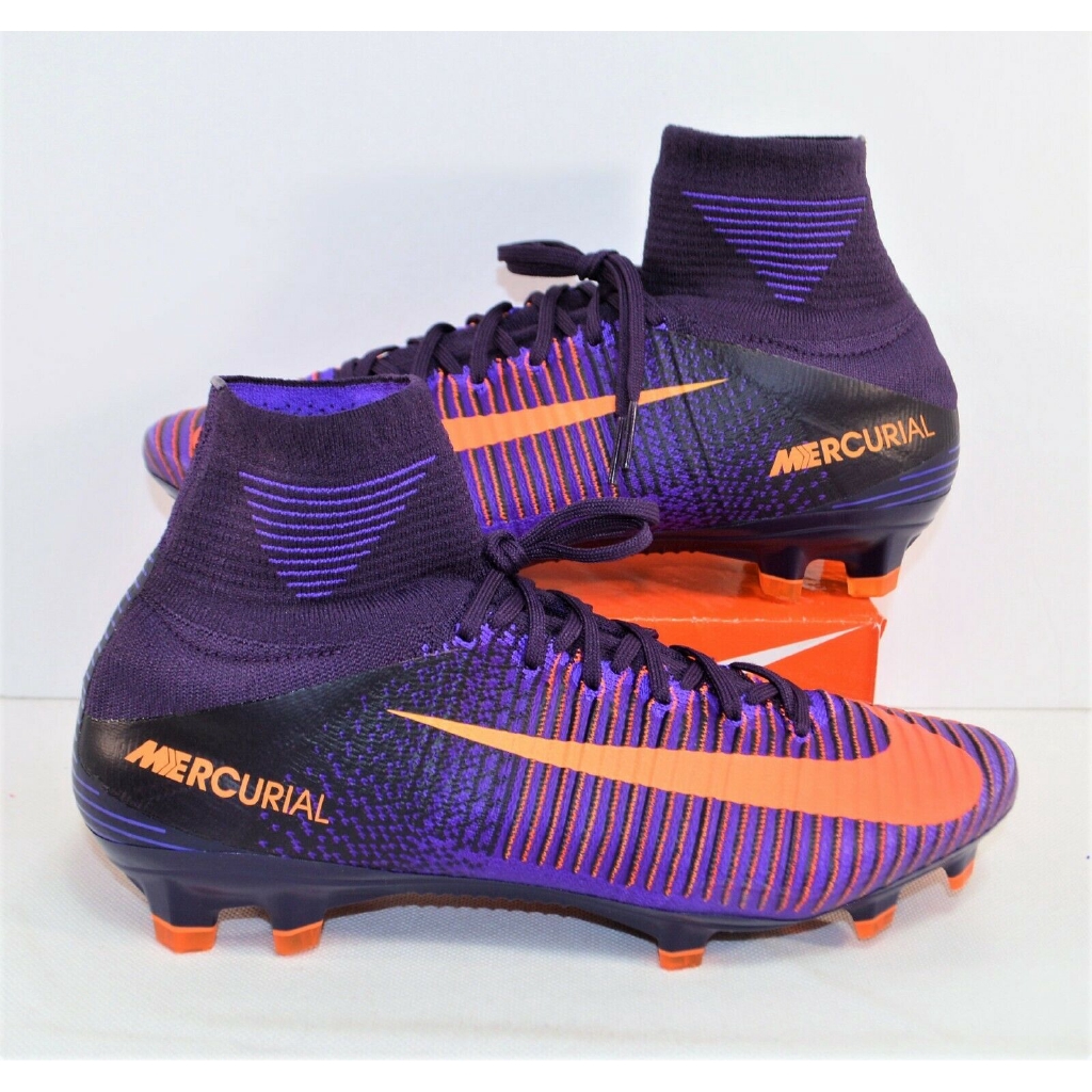 Nike Mercurial Superfly 5 V FG ACC Purple Soccer Cleats Sz 8.5 NEW 831940  585 | Shopee Malaysia