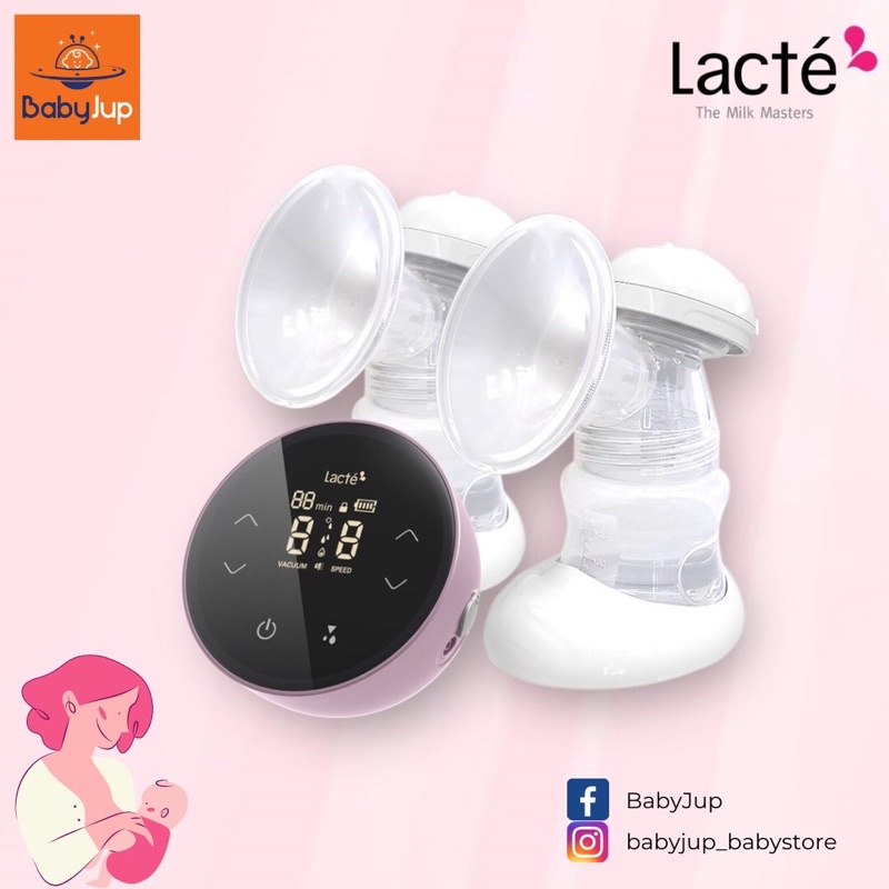 Lacte Duet Omnia Pro Double Electric Rechargeable Breastpump/Breast
