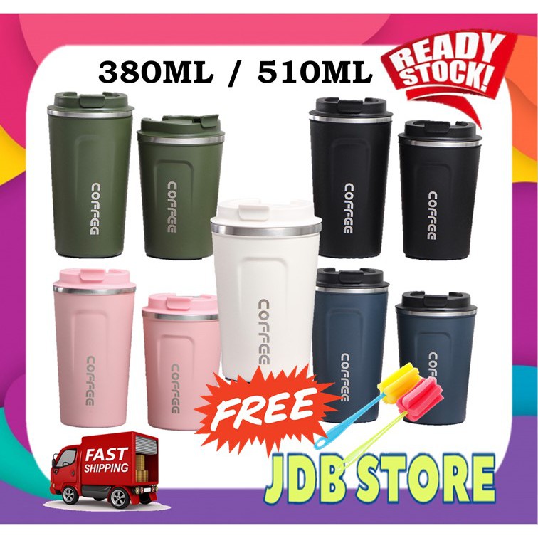 Buy Ready Stock Cawan Tumbler Tahan 6 Jam Bekas Air Mug Vaccum Thermos Mug Leak Proof 304 Stainless Steel Seetracker Malaysia