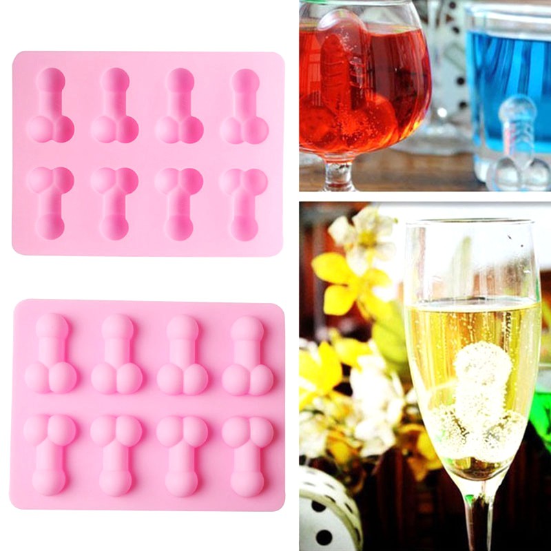 Details about   New Funny Cute Dick Shape Cake Mold Birthday Cake Ice Soap Chocolate Baking Mold 