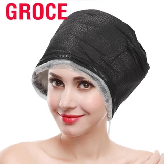 👍Groce Electric Heat Heating Hair Cap SPA Hair Steam Cap Dryers Heating Thermal Treatment Hat Temperature Controlling Care Treatment Steamer 220V