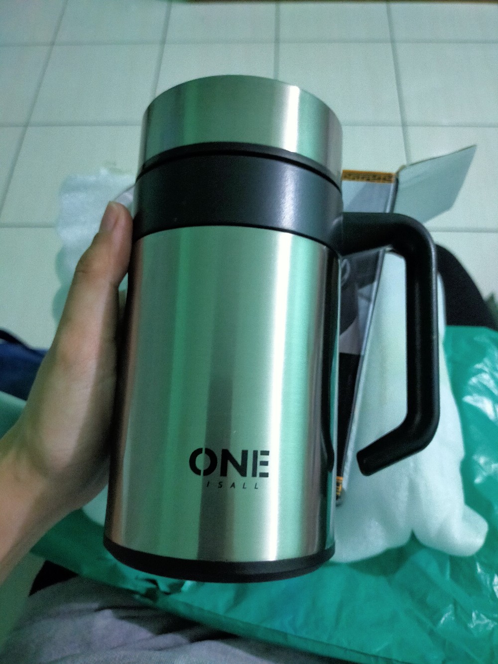 ONEISALL Thermos Stainless Steel Insulated Mug with Filter ...