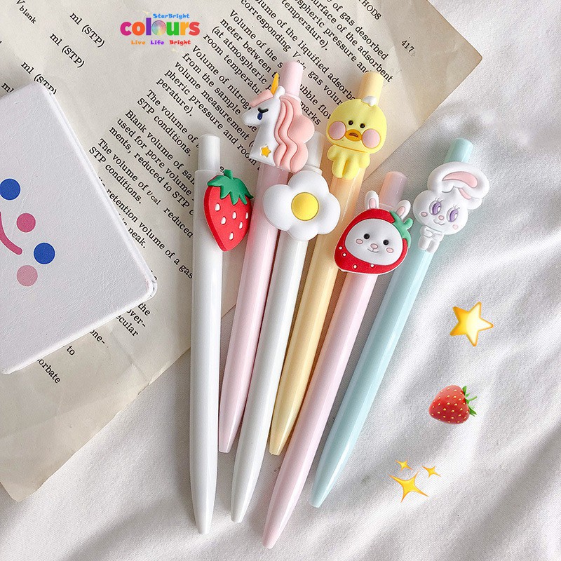 (READYSTOCK)Cutie 0.5mm Fun Black Ink Writing Pen - Bring You Joy & Fun ...