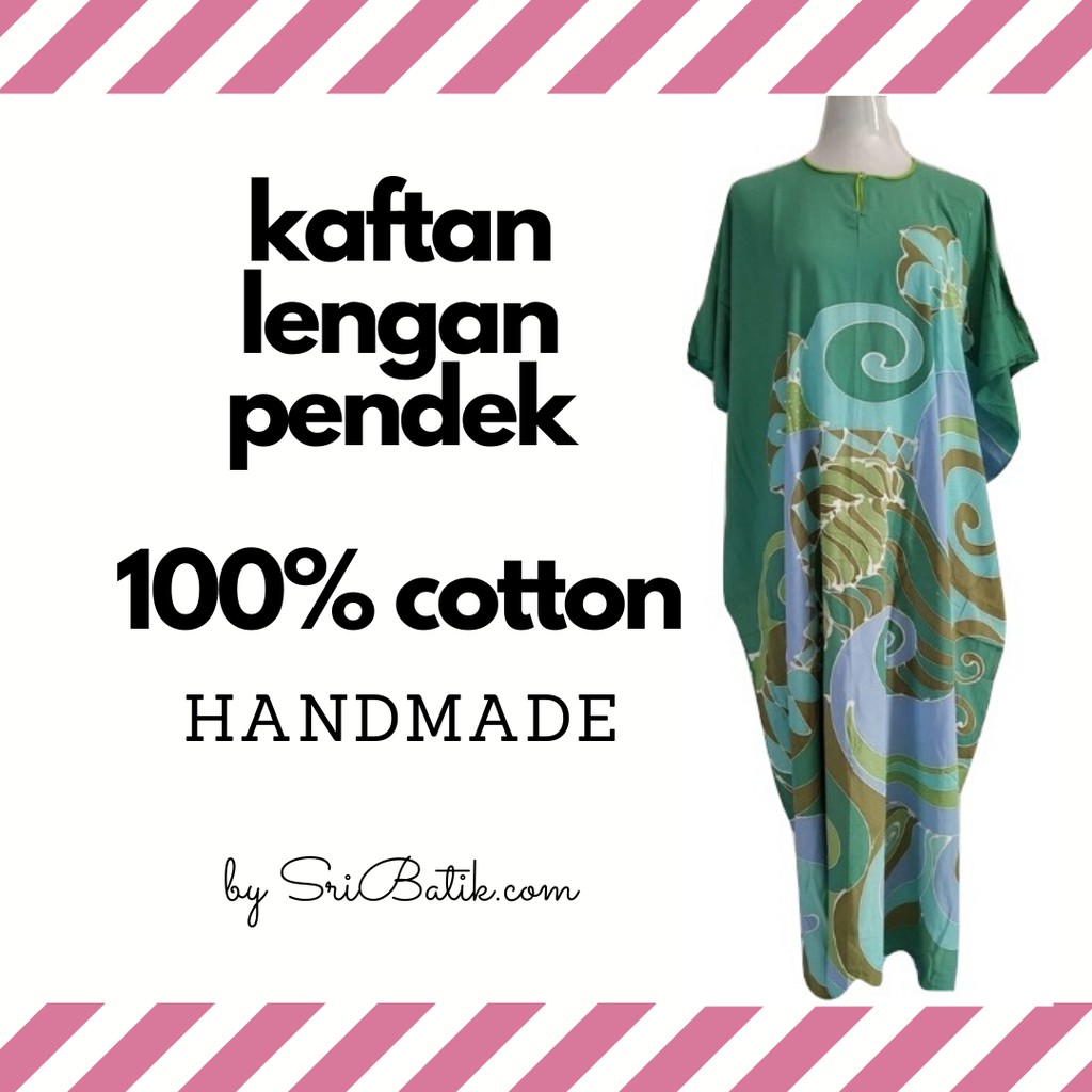  Baju  Kaftan Batik  Handmade Pastel SriBatik Shopee  Malaysia