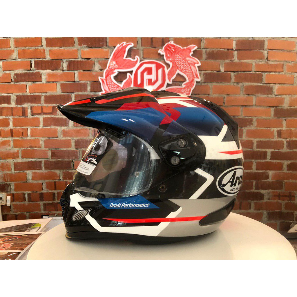 Arai Tour Cross Departure Blue Shopee Malaysia