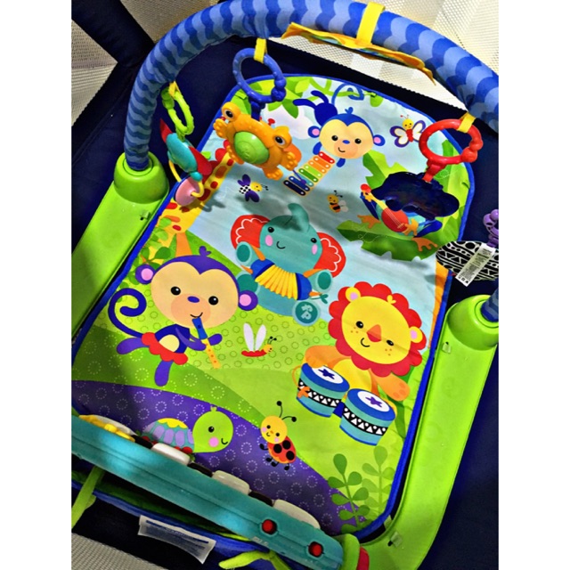 Fisher Price Kick N Play Piano Gym Mat Shopee Malaysia