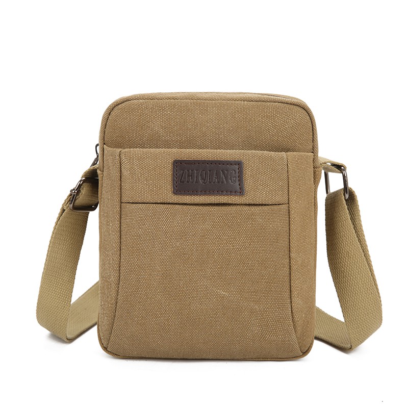 small canvas man bag