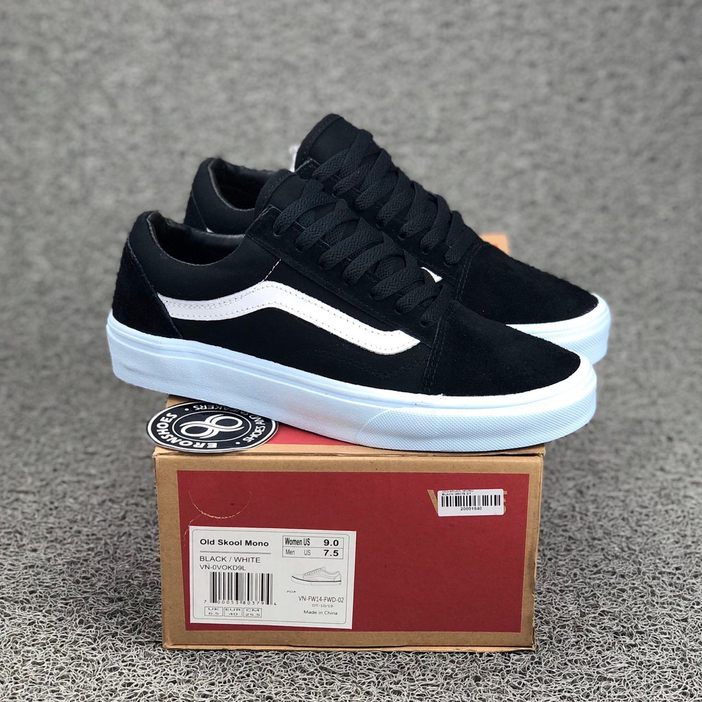 vans old skool mono black