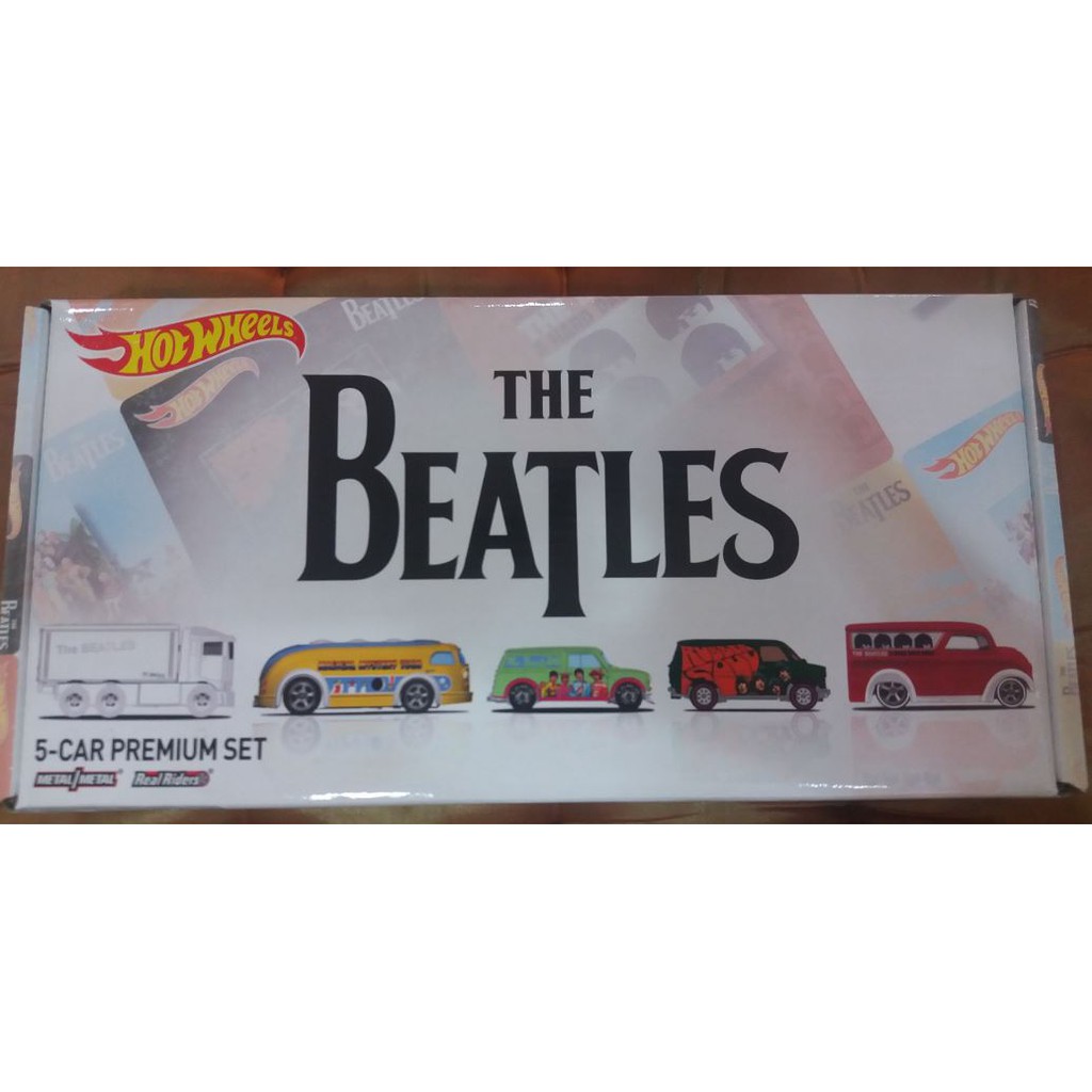 hot wheels the beatles 5 car premium set