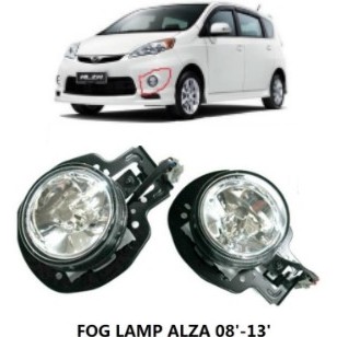 PERODUA ALZA 2009 - 2013 FOG LAMP SET  Shopee Malaysia