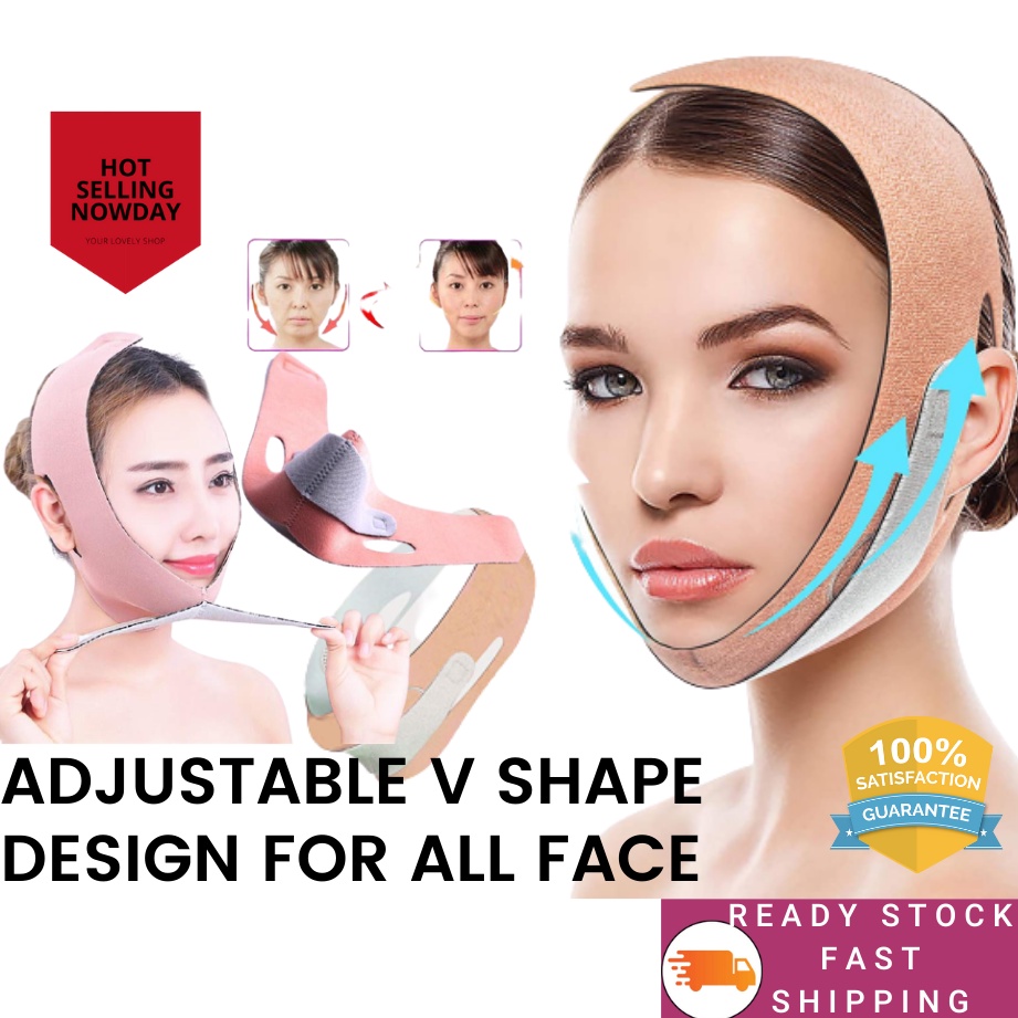 How To Get Slim Face Adjustable V Shape Face Double Chin Remover