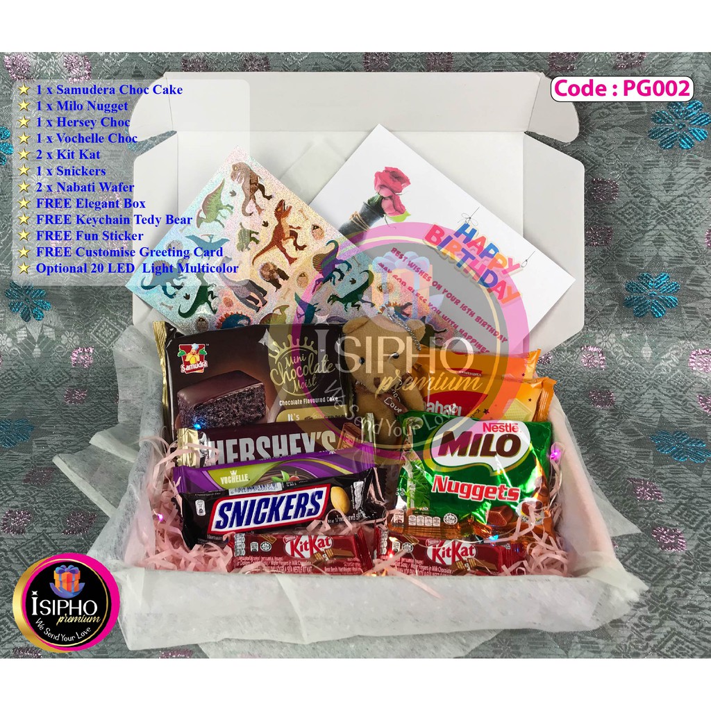 Buy Pg002 Surprise Box Chocolate Gift Box Birthday Hari Raya Anniversary Graduation Sorry Present Valentine Gift Seetracker Malaysia