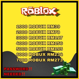 Roblox Money Prices And Promotions Jul 2021 Shopee Malaysia - top up robux murah