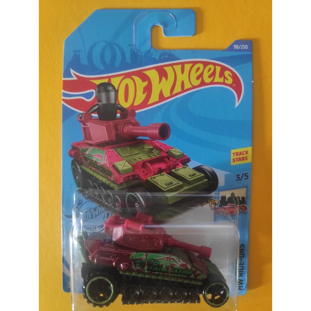 hot wheels tanknator