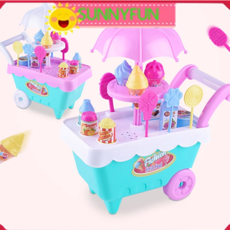 ice cream cart kids toy