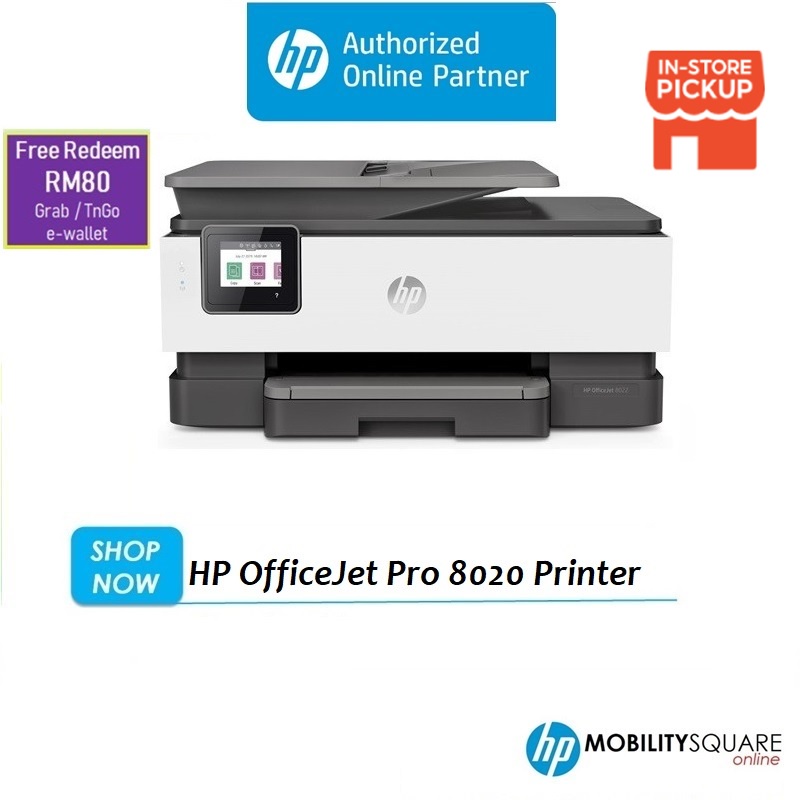 HP OfficeJet Pro 8020 AIO * Redeem RM80 e Wallet * | Shopee Malaysia