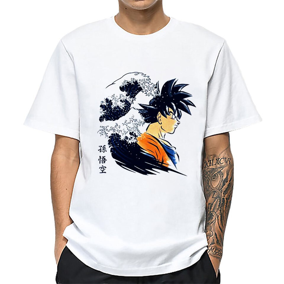 Japan Anime Dragon Ball Z T Shirt Men Short Sleeve Son Goku Air Shirt Anime Tee Shirt Shopee Malaysia