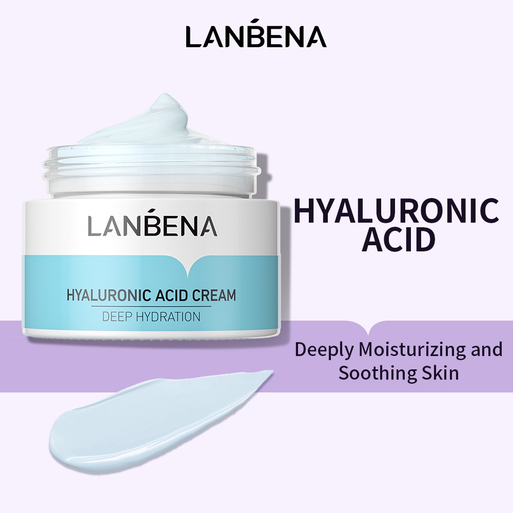 LANBENA Hyaluronic Acid Face Cream Moisturizer Facial Cream (50g