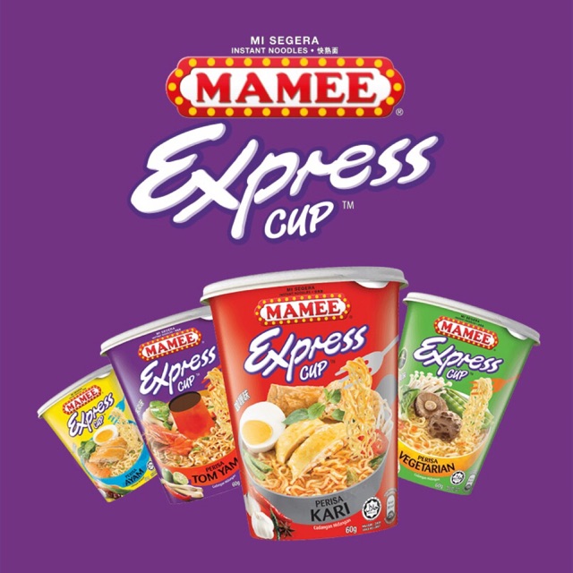 🛍🛒 Mamee Express Cup / Hotcup Instant Noodles - Kari/ Tom Yam ...