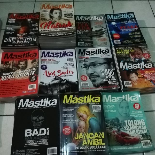 Majalah Mastika 2014 2018 Shopee Malaysia