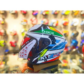 Membeli Helmet Kyt Nfj Original100 Double Visor Open Face Dengan Harga Istimewa Rm 330 Mem Beli Murah