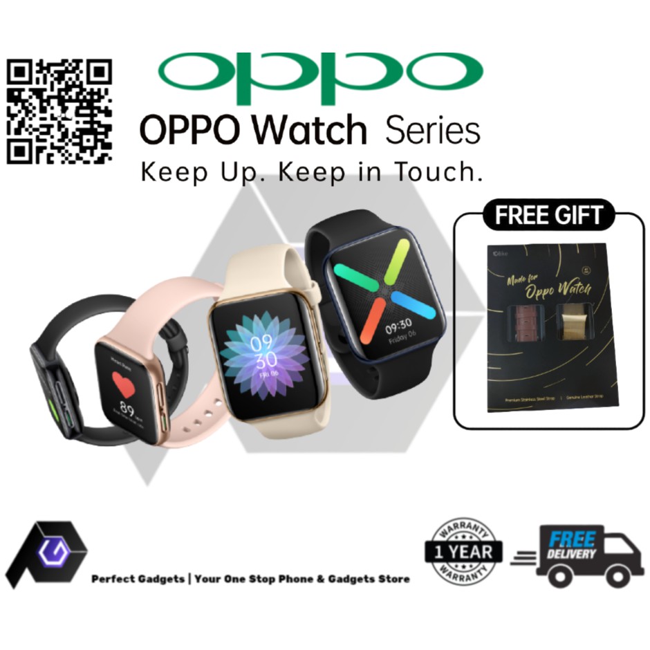 OPPO Watch | Free OPPO Watch Strap Premium Stainless Steel Strap