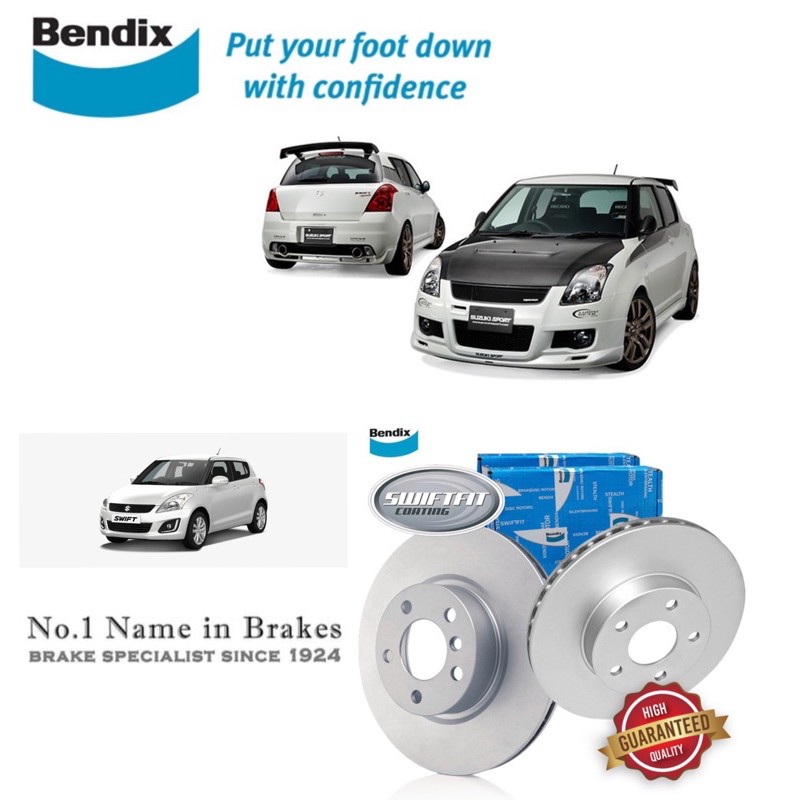 Buy Bendix Swiftfit Br2584 Front Disc Rotor Suzuki Swift 1 3 1 5 Rs415 Rs416 Per Pcs Seetracker Malaysia