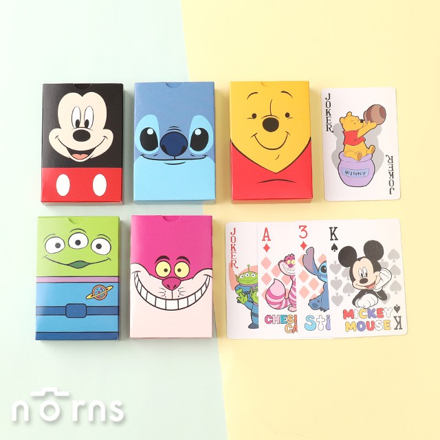 Disney Playing Cards Big Face Series-Norns Winnie The Pooh Three-Eyed  Monster Stitch Wonder | Shopee Malaysia