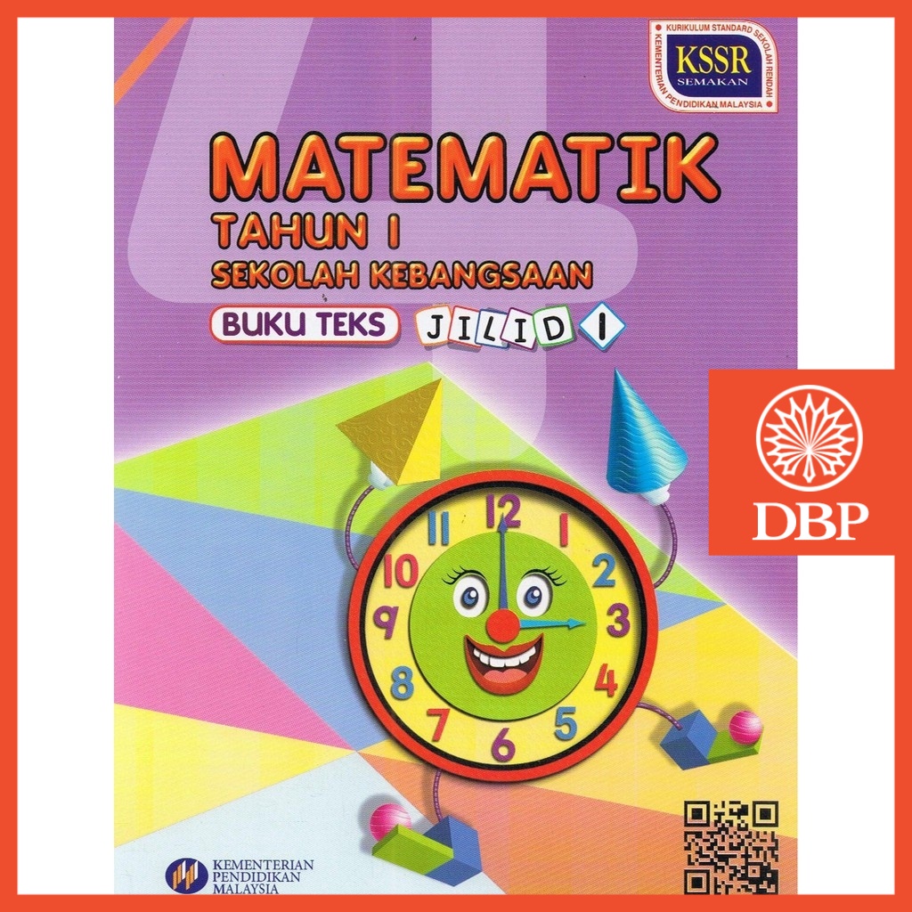 Buy Buku Teks Tahun 1 Matematik Jilid 1  SeeTracker Malaysia