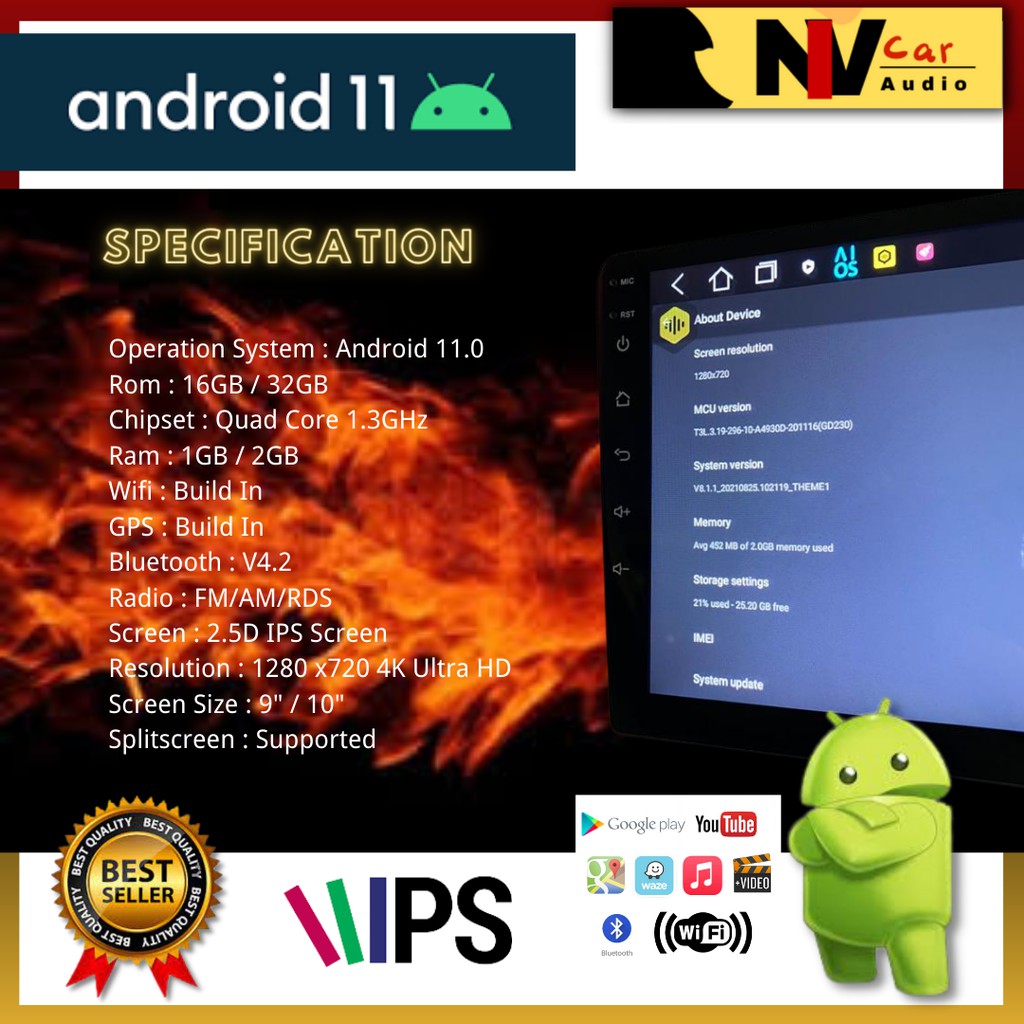Buy New T3 L Android Car Player 1280mp Ahd 12 Band New Model New Series Bravo Clear Video Screen Best Seller Seetracker Malaysia