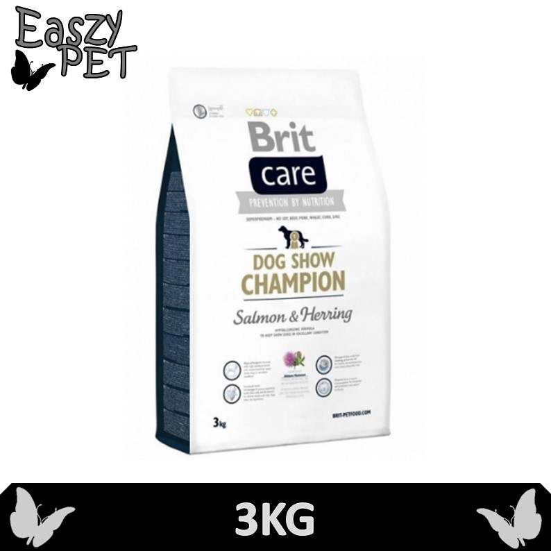Brit Care Dog Show 3KG Dog Food / Dry Food / Pet Food | Shopee