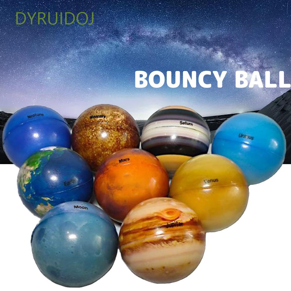 DYRUIDOJ Educational Toy Eight Colorful Printing Star Ball Moon