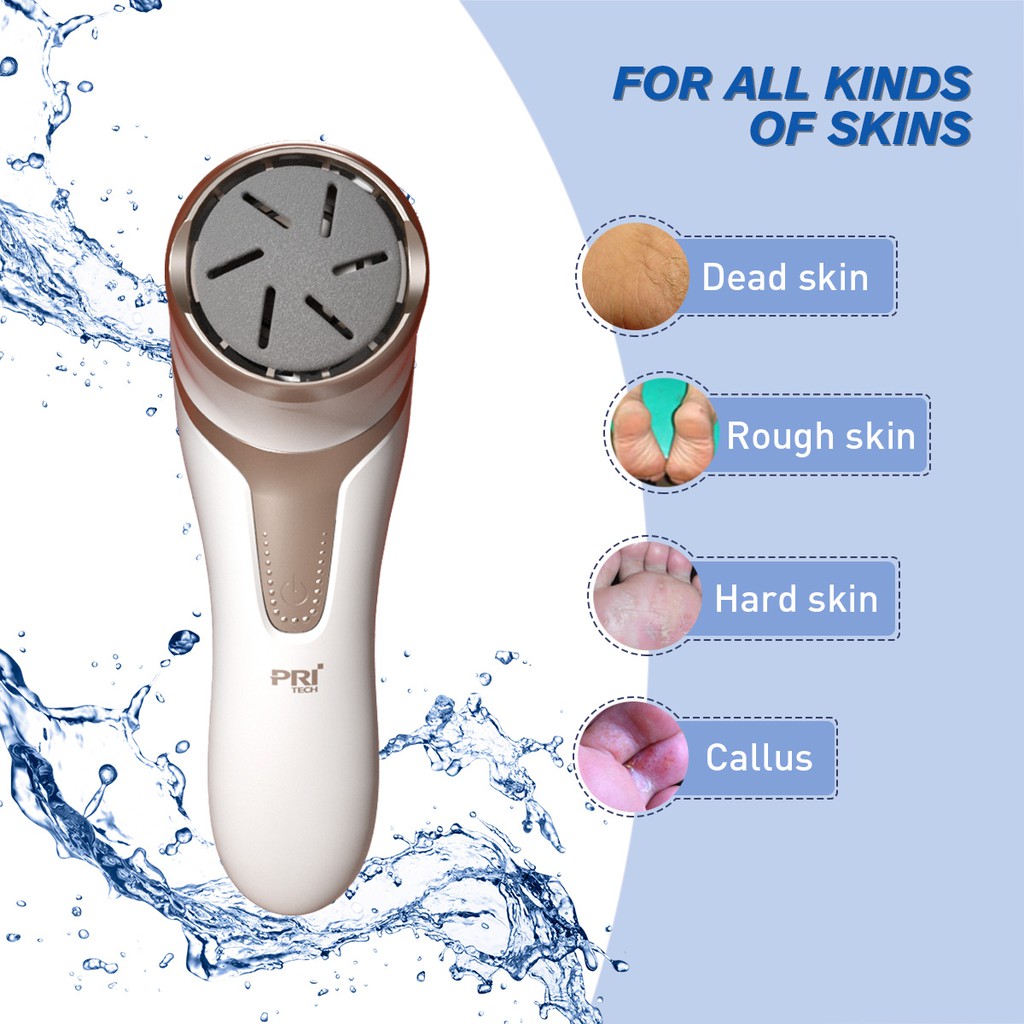 Pritech Electric Pedicure Tools Foot Care Foot File Callus Remover File Remove Dead Skin Tool 3 In 1 Usb Shopee Malaysia