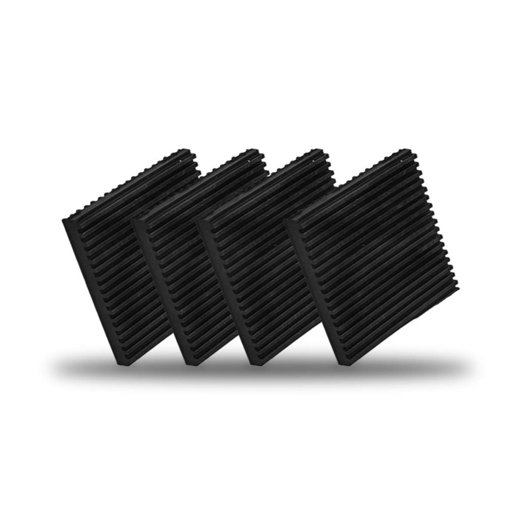 AIR CONDITIONER COMPRESSOR VIBRATION RUBBER PAD X 4 PCS (SIZE 12cm x