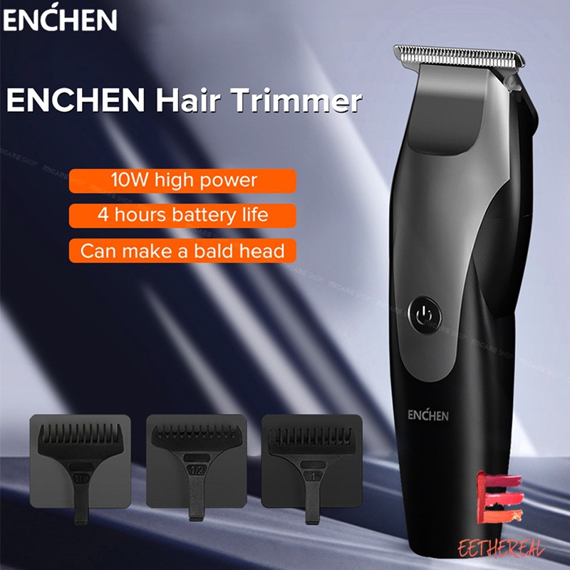 xiaomi enchen hummingbird hair clipper black