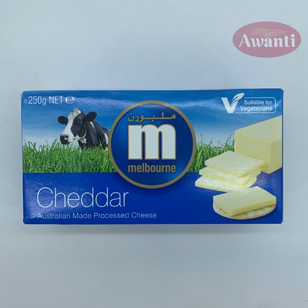 MELBOURNE PROCESSED CHEDDAR CHEESE 250G Shopee Malaysia