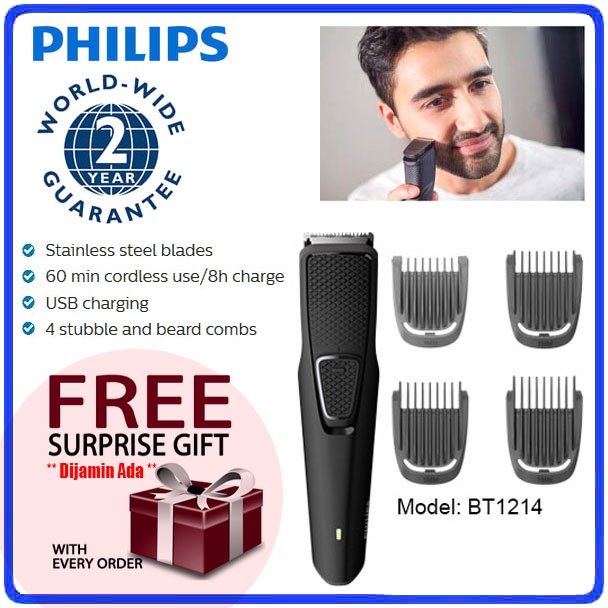 philips trimmer with fast charging