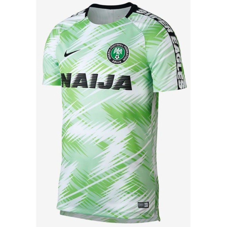 nigeria pre match jersey