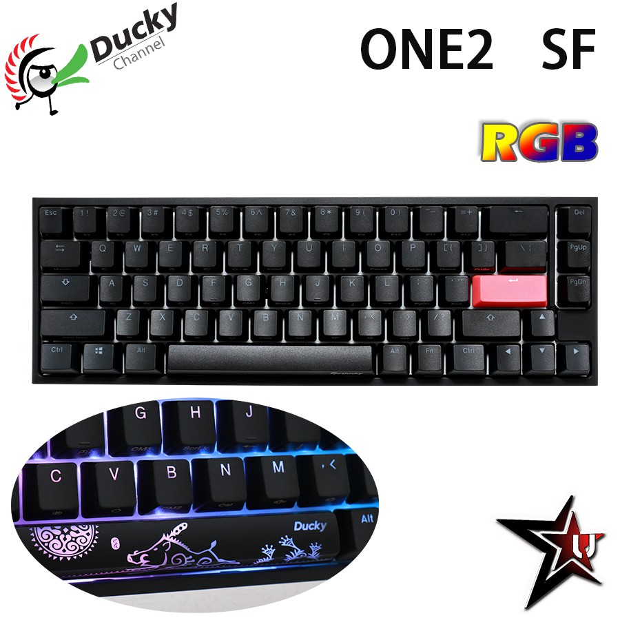 Ducky One 2sf Rgb Mechanical Keyboard Dkon1967st Shopee Malaysia