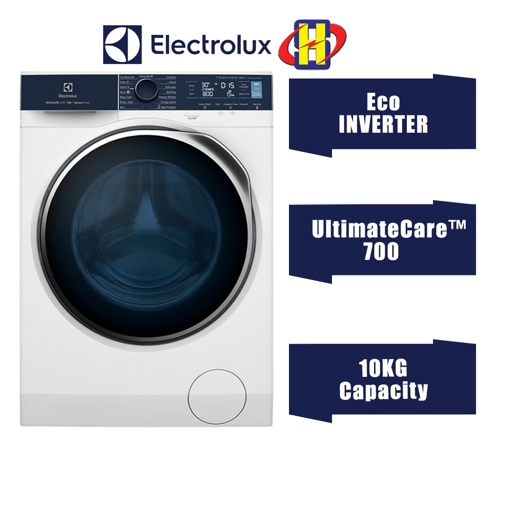 Electrolux Washing Machine And Condenser Dryer Combo (10KG/7KG) Front