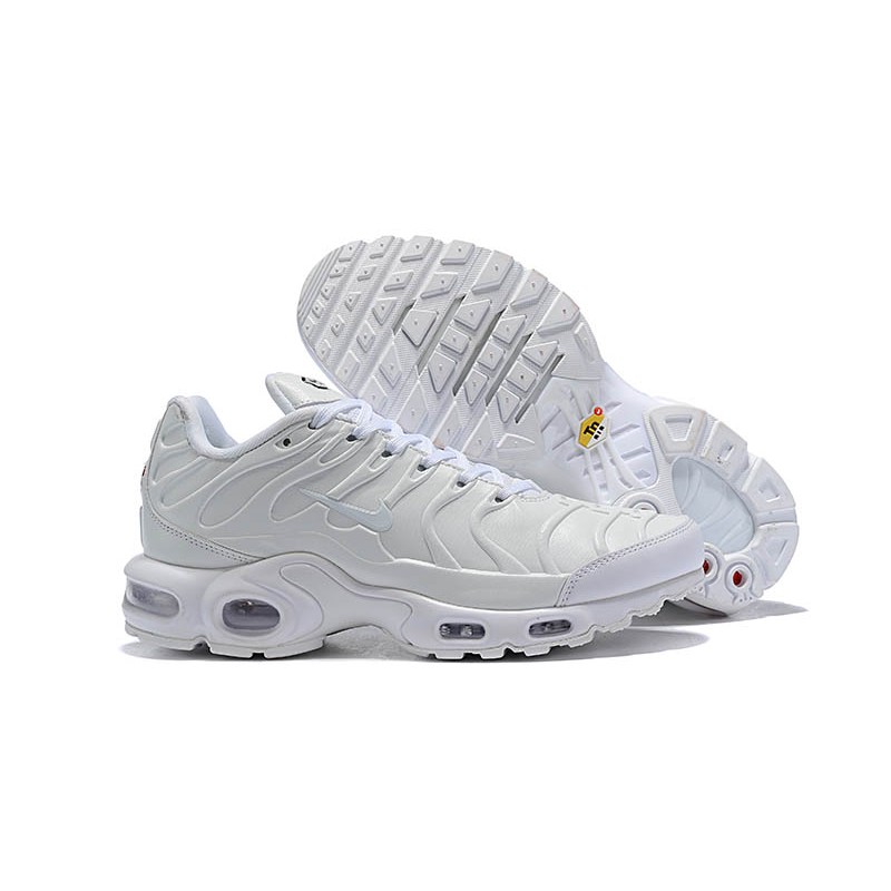 mens all white tns