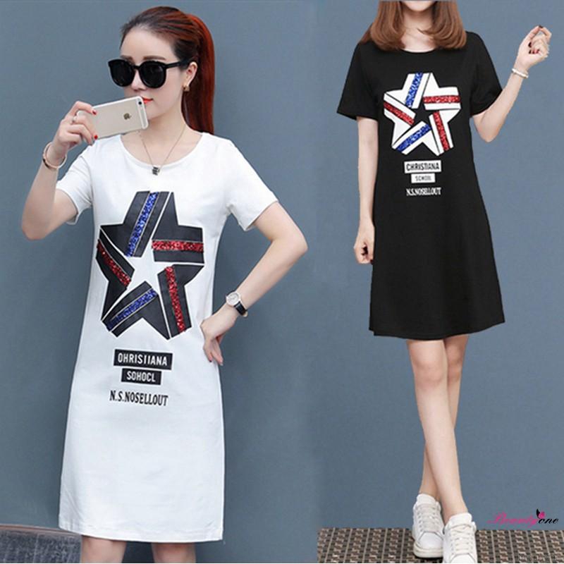 printed tshirt dress