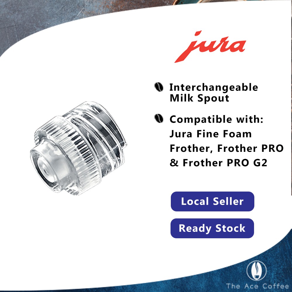 Jura Interchangeable Milk Spout (Jura Fine Foam Frother, PRO, PRO G2)