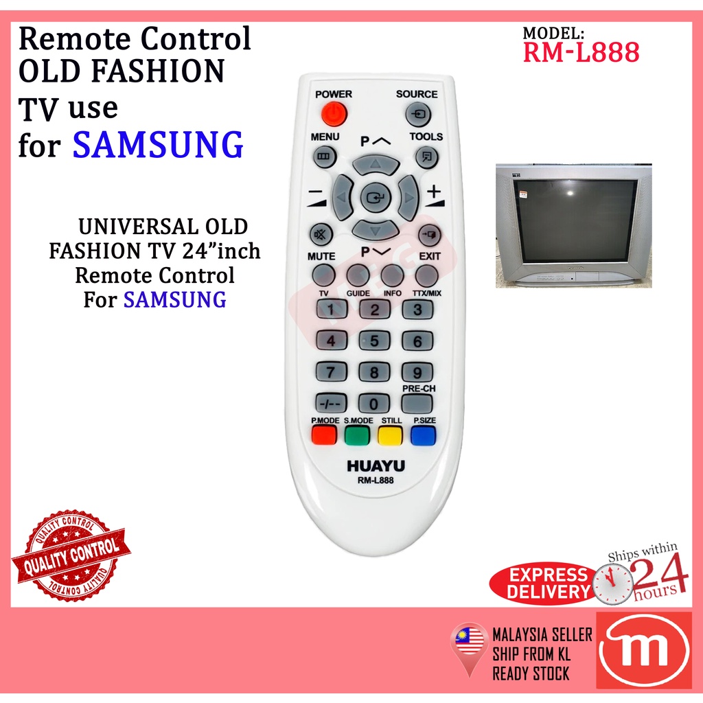 SAMSUNG LCD TV REMOTE CONTROL MULTI REPLACEMENT HUAYU (RM-L888) OFFER SALE