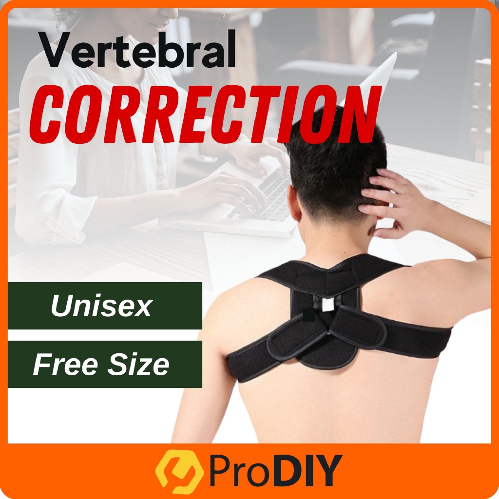 Vertebral Correction Zone Back Straight Correct Hunchback Back Pain Relief Penyokong Belakang Badan ( ST-2121 )