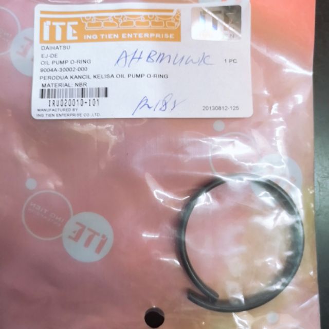 PERODUA KANCIL KELISA KENARI OIL PUMP ORING ITE 9004A30002000