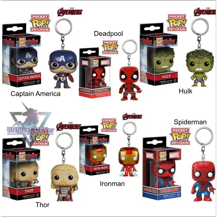 funko pop keychain marvel