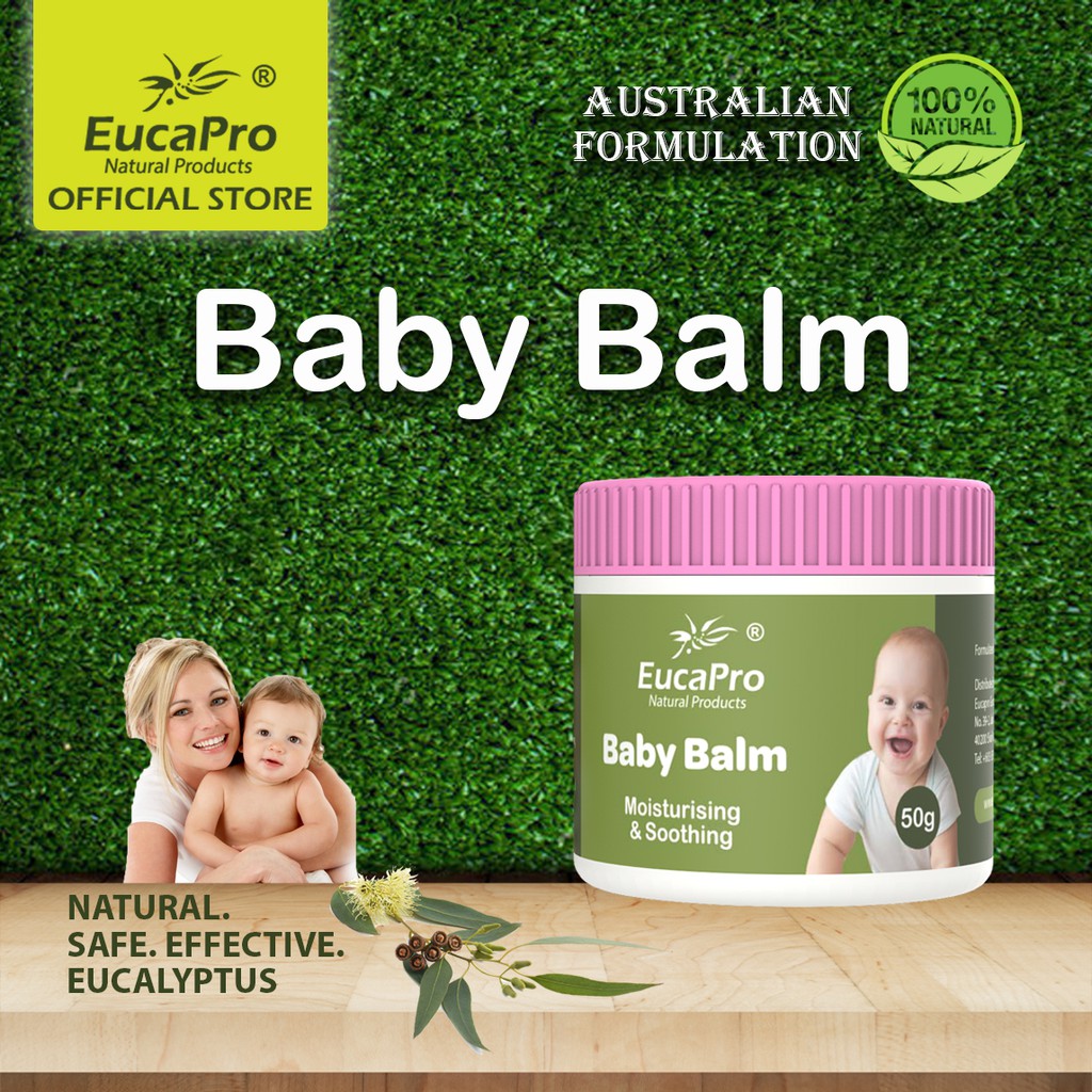 Eucapro Eucalyptus Baby Balm 50gm (For Muscle pain Insect Bite Cold