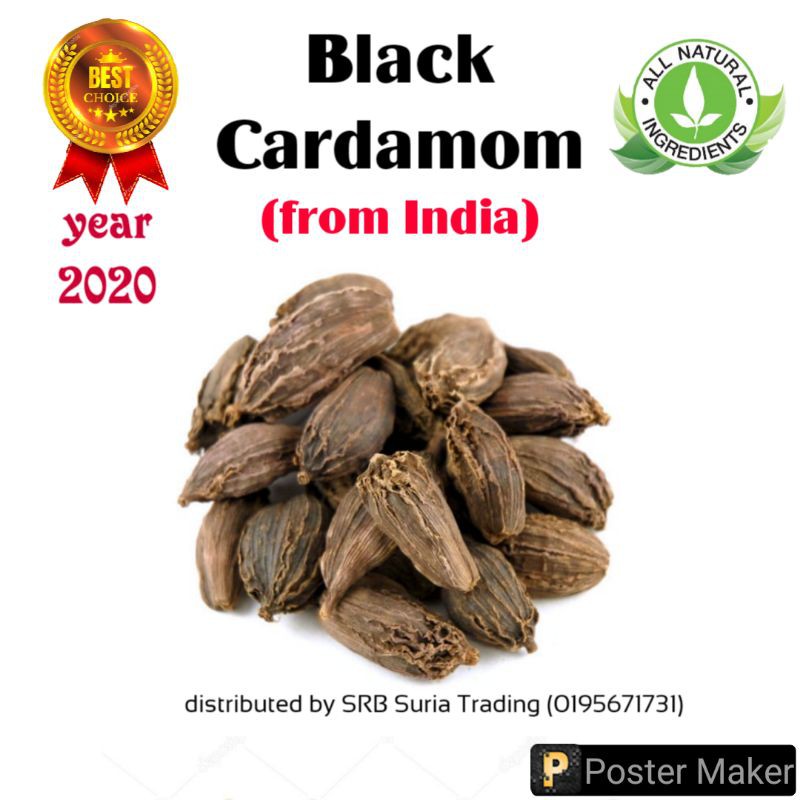 Black Cardamom 100g, 250g | Shopee Malaysia